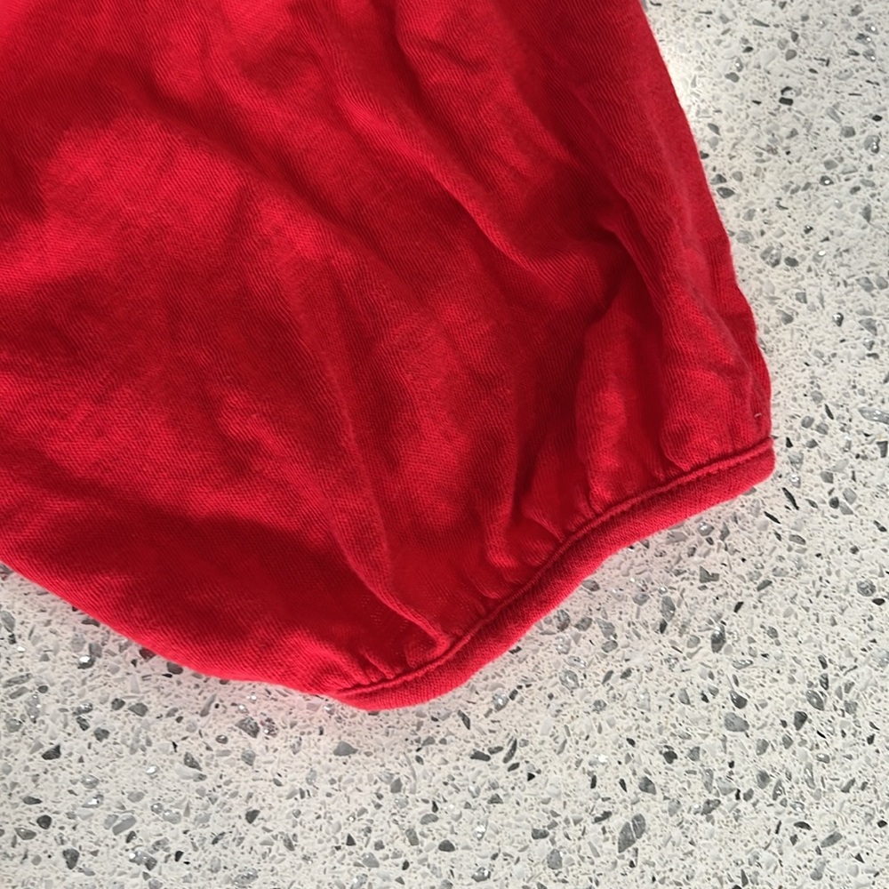 Free People Red Embroidered Top - Picture 3 of 6